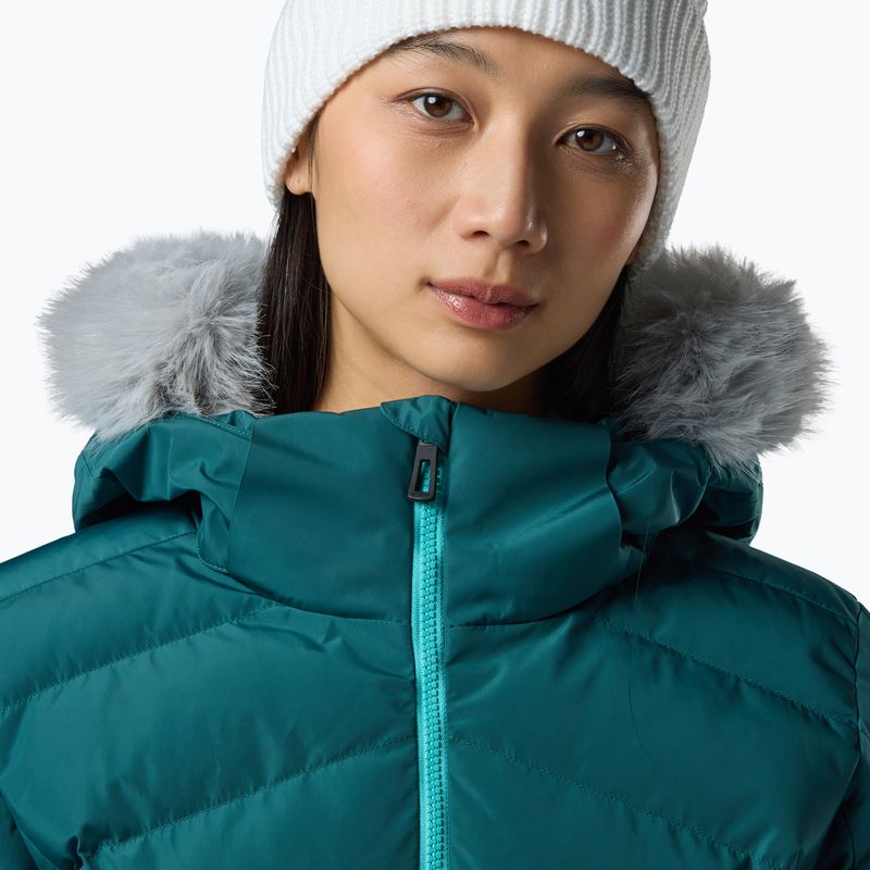 Damen-Skijacke Rossignol Staci Insulated transformative teal pearly 5