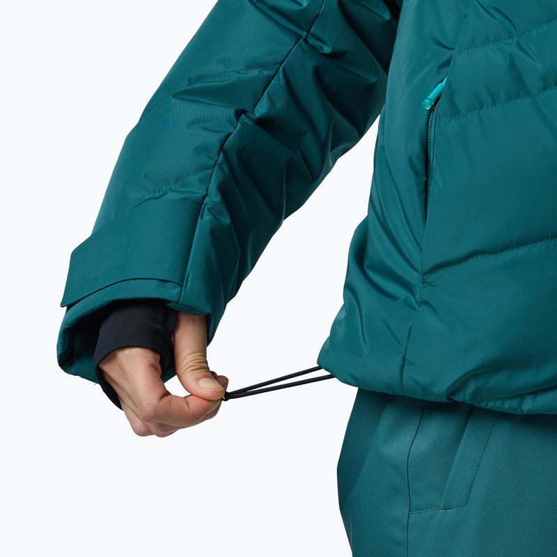 Damen-Skijacke Rossignol Staci Insulated transformative teal pearly 9