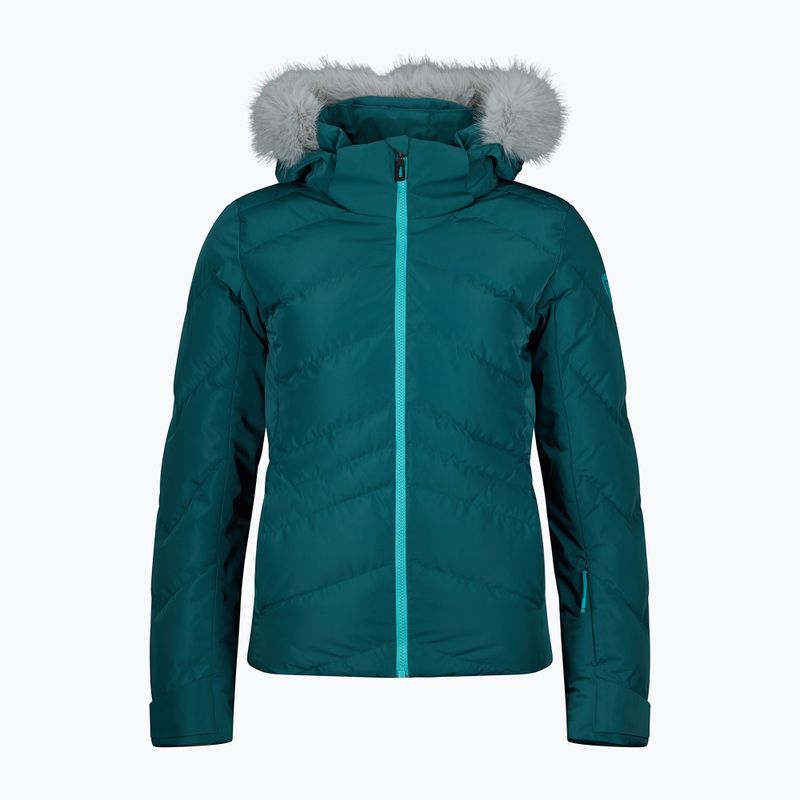 Damen-Skijacke Rossignol Staci Insulated transformative teal pearly 16