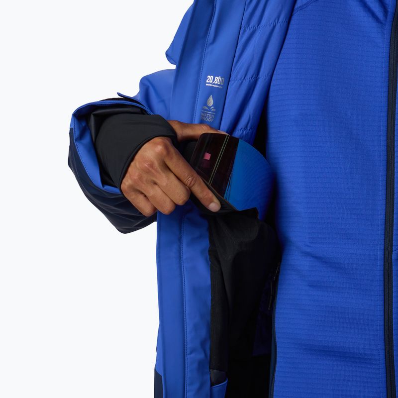 Herren-Skijacke Rossignol 4WS Blackside Insulated dazzle blue/dark navy 10