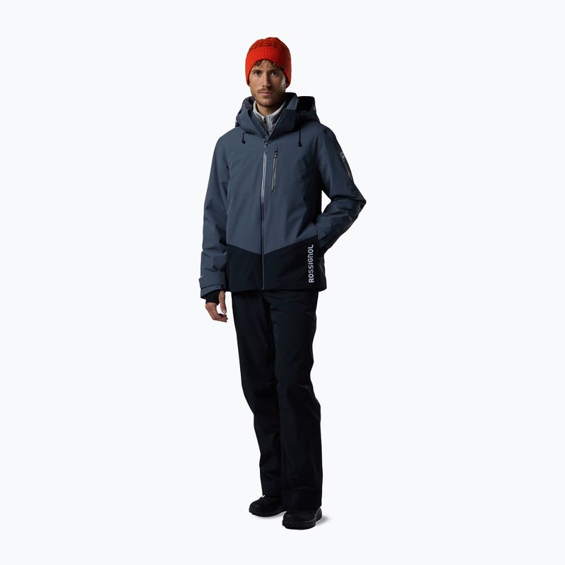 Herren-Skijacke Rossignol 4WS Blackside Insulated turbulence/black 2
