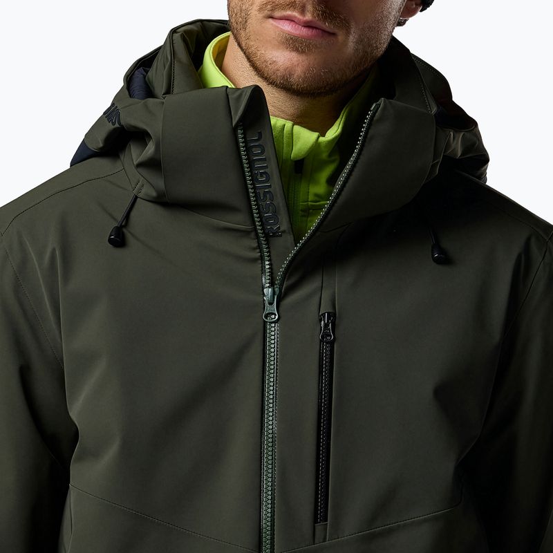 Herren-Skijacke Rossignol 4WS Blackside Insulated olive shadow/black 5