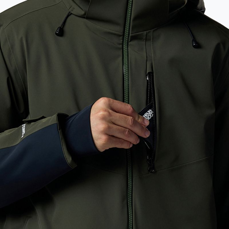 Herren-Skijacke Rossignol 4WS Blackside Insulated olive shadow/black 6