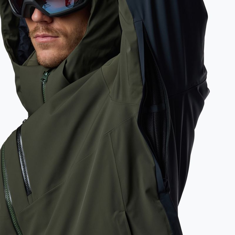 Herren-Skijacke Rossignol 4WS Blackside Insulated olive shadow/black 14