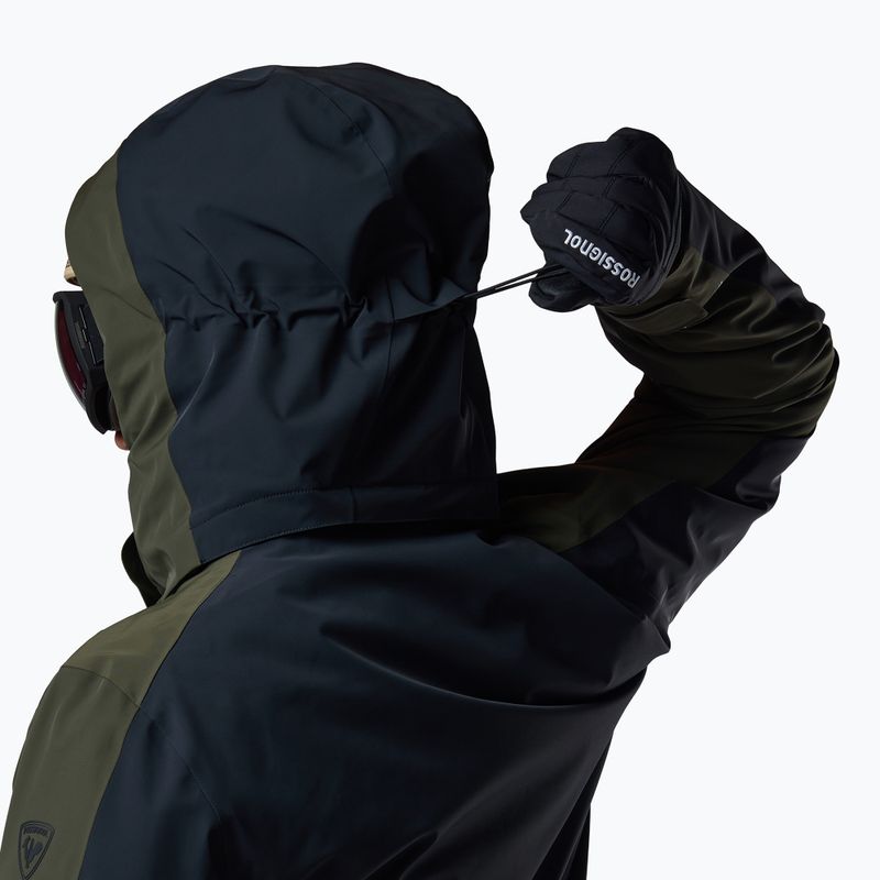 Herren-Skijacke Rossignol 4WS Blackside Insulated olive shadow/black 15