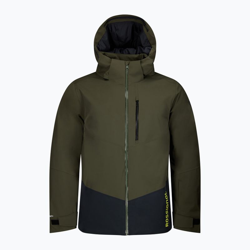 Herren-Skijacke Rossignol 4WS Blackside Insulated olive shadow/black 17