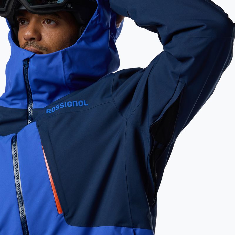 Herren-Skijacke Rossignol Velika Insulated dazzle blue/dark navy 15