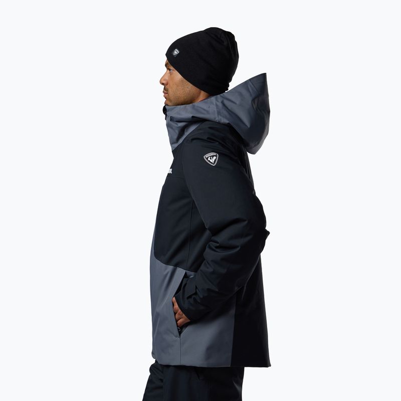 Herren-Skijacke Rossignol Velika Insulated turbulence/black 4