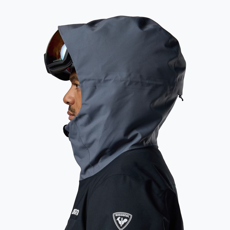 Herren-Skijacke Rossignol Velika Insulated turbulence/black 13