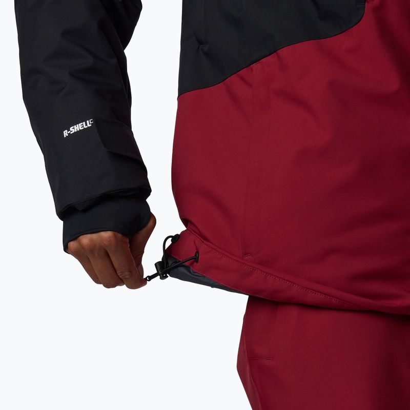 Herren-Skijacke Rossignol Velika Insulated tibetan red/black 8