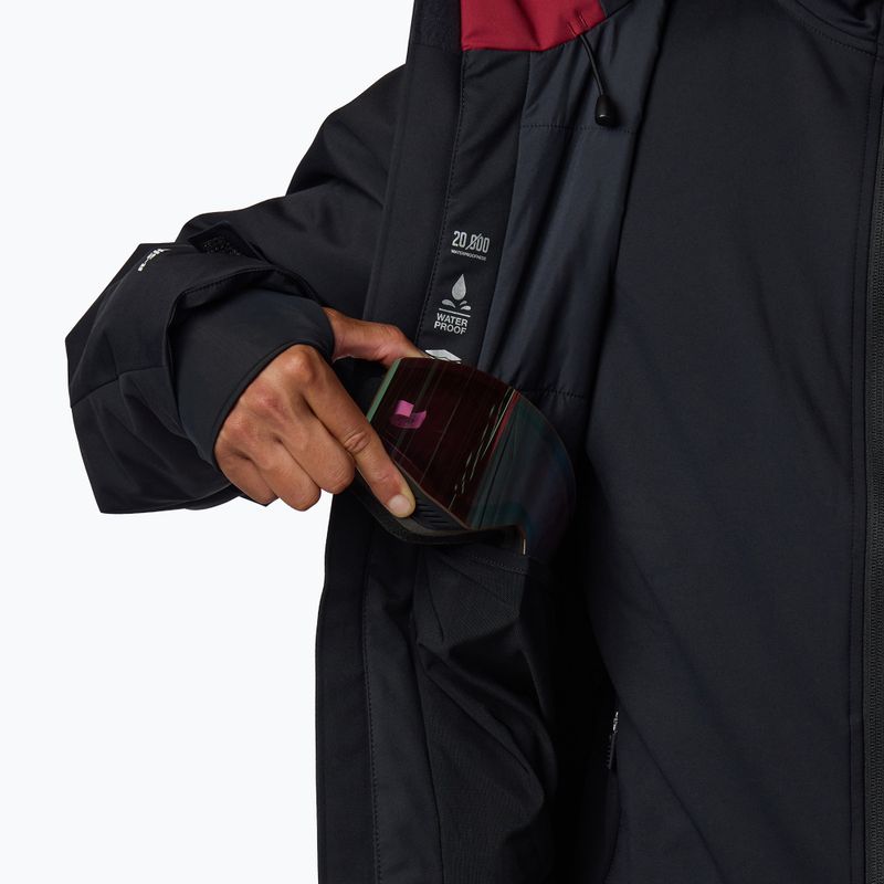 Herren-Skijacke Rossignol Velika Insulated tibetan red/black 10