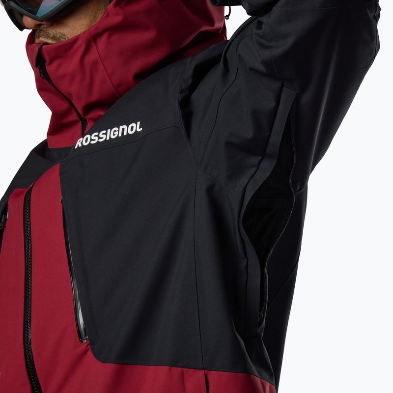 Herren-Skijacke Rossignol Velika Insulated tibetan red/black 15
