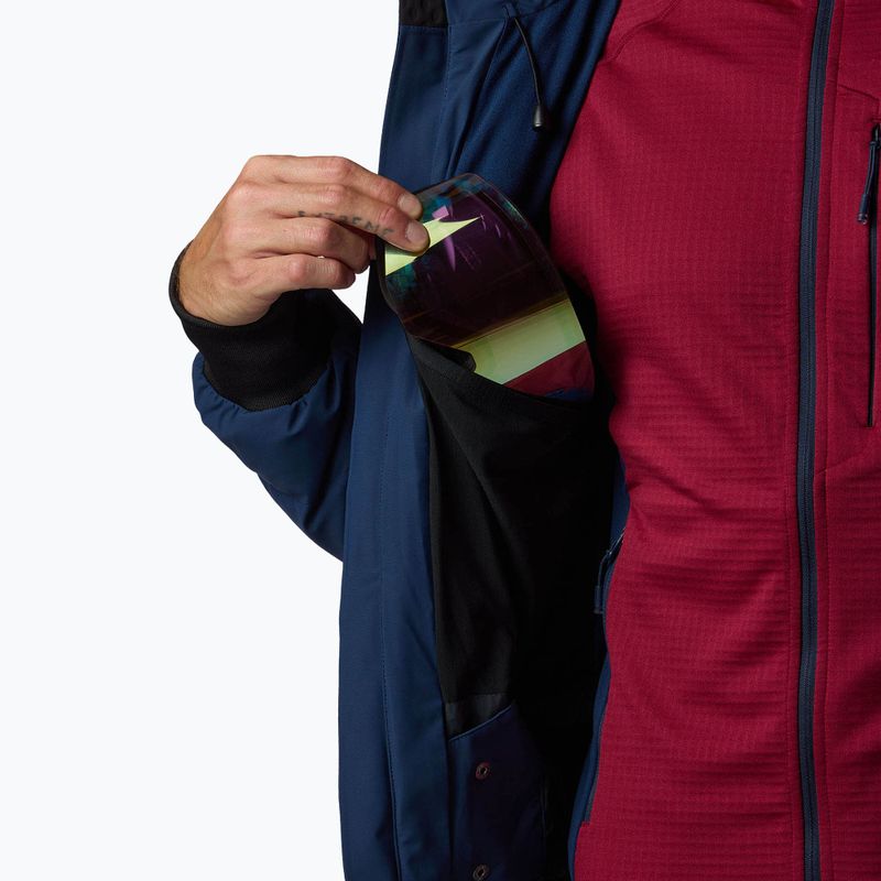 Herren-Skijacke Rossignol Snowblaze Down Bomber dark navy 10