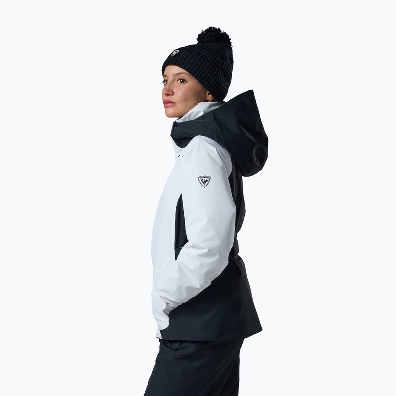 Damen-Skijacke Rossignol 4WS Blackside Insulated ck/white 4