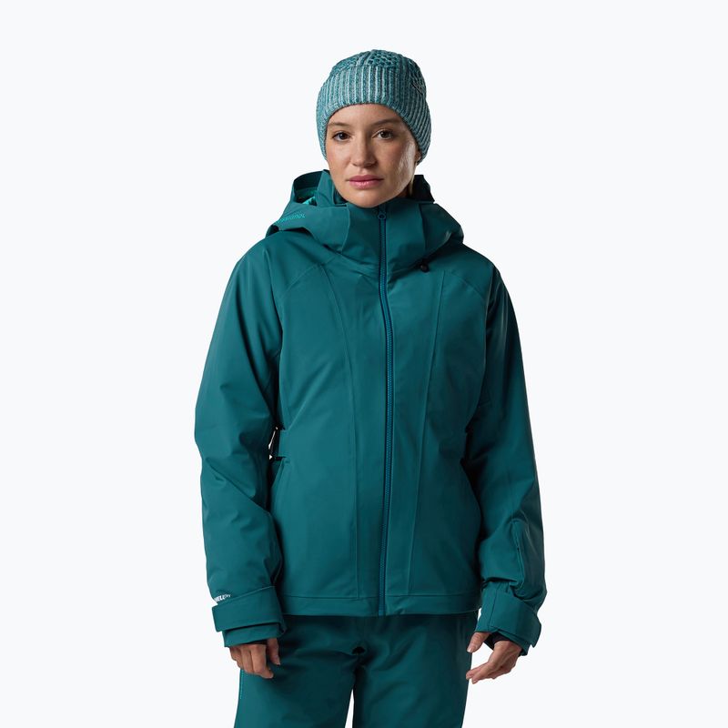 Damen-Skijacke Rossignol 4WS Blackside Insulated transformative teal