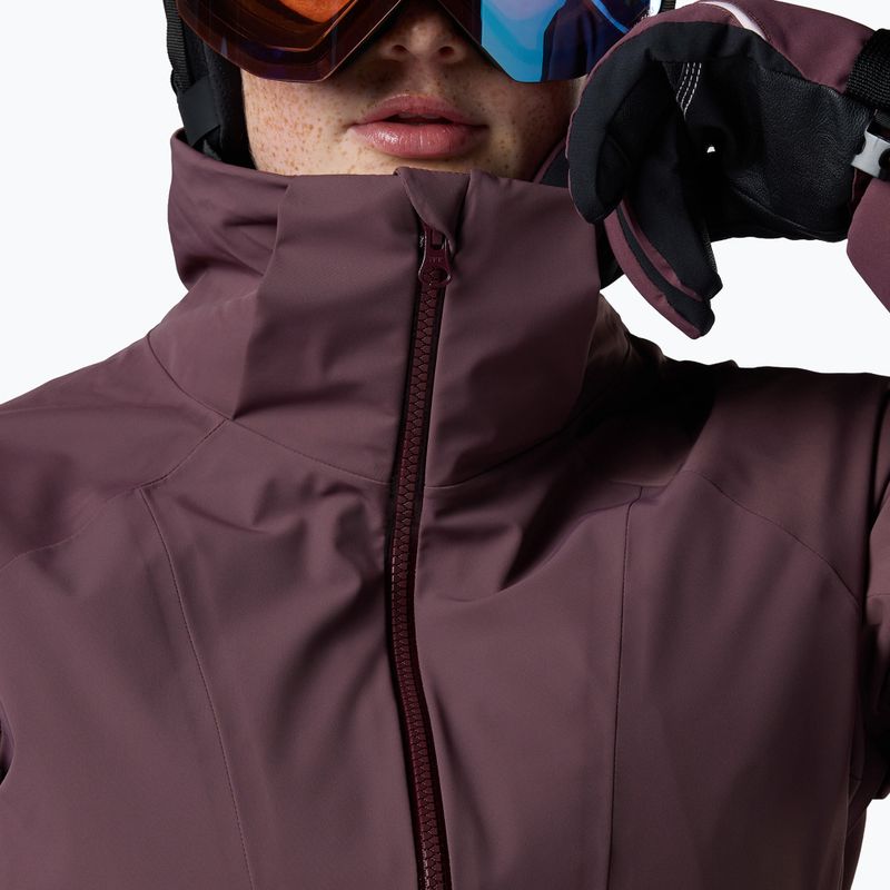 Damen-Skijacke Rossignol 4WS Blackside Insulated huckleberry 8