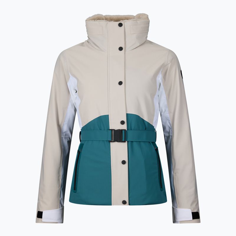 Damen-Skijacke Rossignol Snowdazzle Belted silver cloud 16