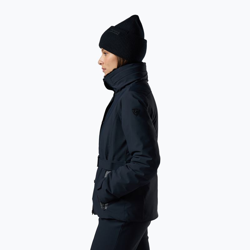 Damen-Skijacke Rossignol Snowdazzle Belted black 4