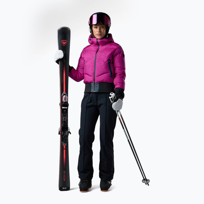 Damen-Skijacke Rossignol Snowblaze Down Bomber electric fuchsia 2