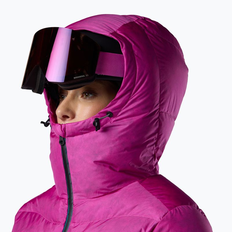 Damen-Skijacke Rossignol Snowblaze Down Bomber electric fuchsia 5