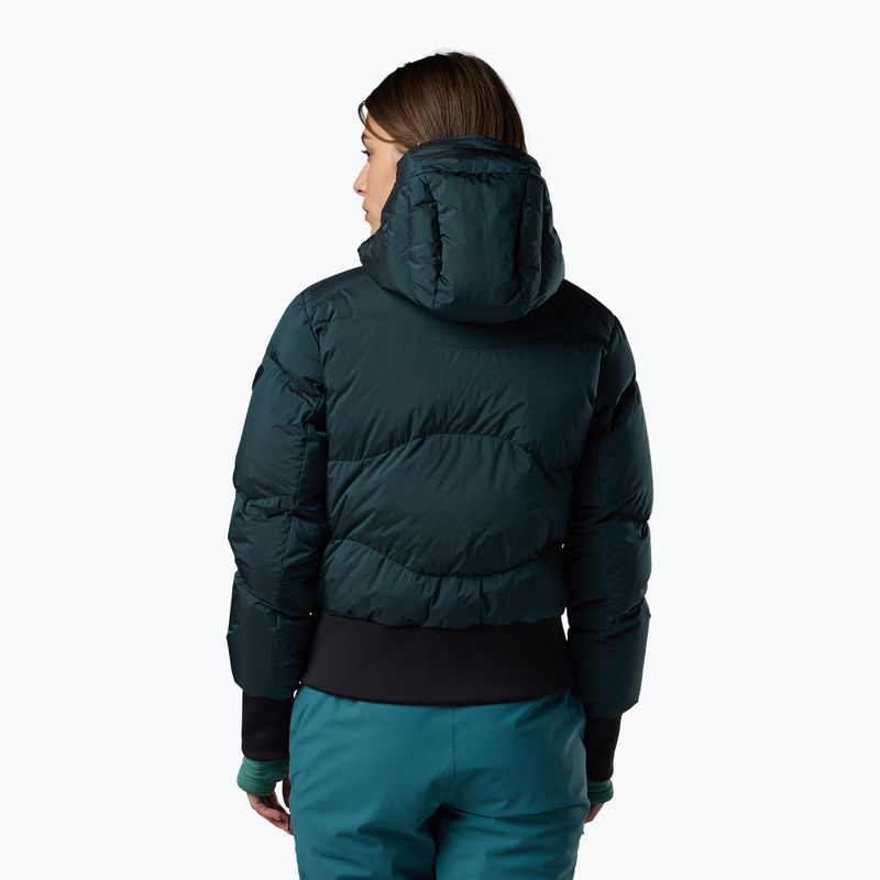 Damen-Skijacke Rossignol Snowblaze Down Bomber transformative teal 3