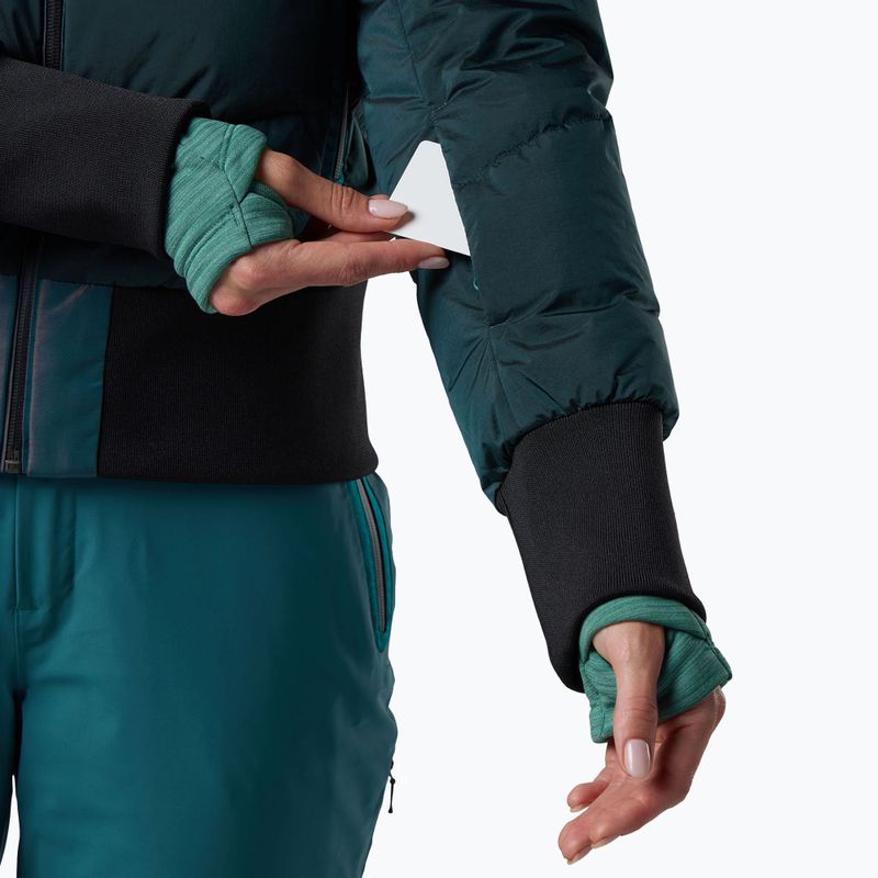 Damen-Skijacke Rossignol Snowblaze Down Bomber transformative teal 10