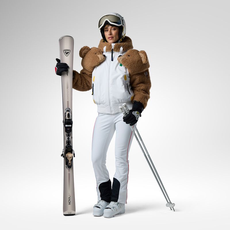 Damen Skihose Rossignol JCC Softshell white 2