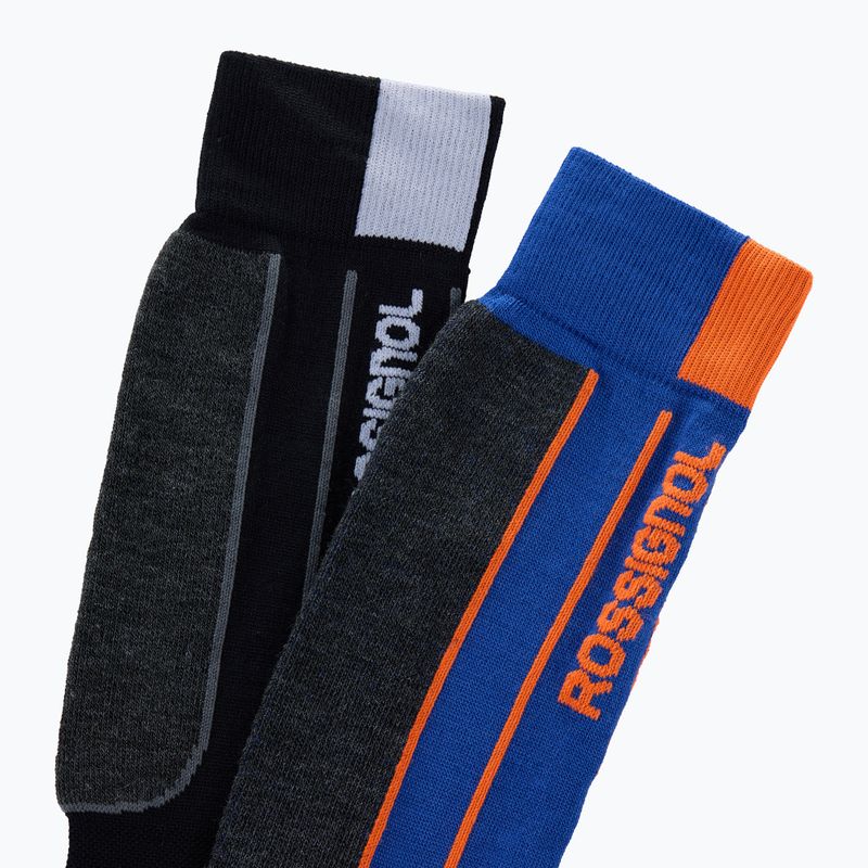 Skisocken Rossignol Essential 2 pack dazzle blue 2