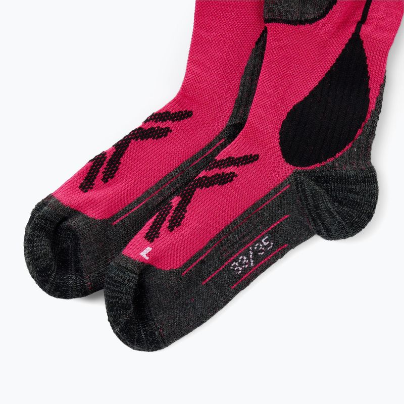 Skisocken für Kinder Rossignol Essential electric fuchsia 3