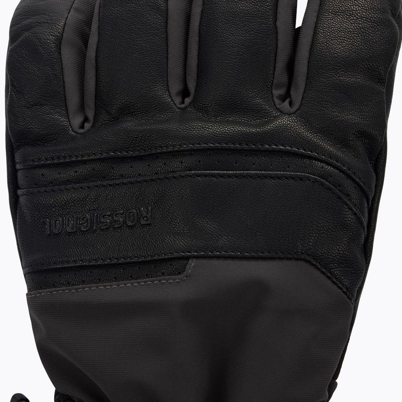 Herren Skihandschuhe Rossignol Leather Mix black 3