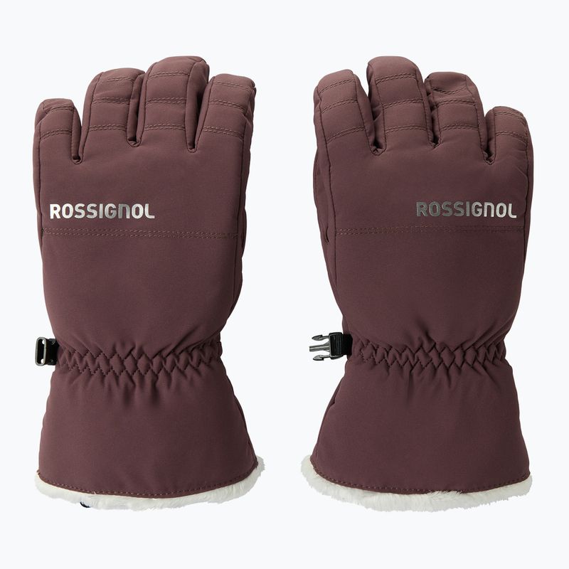 Damen-Skihandschuhe Rossignol Perfy G huckleberry 2