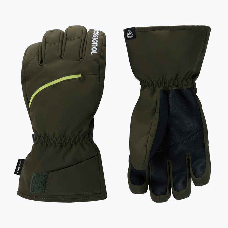 Herren Skihandschuhe Rossignol Perf R-Shell Thermal olive shadow 2