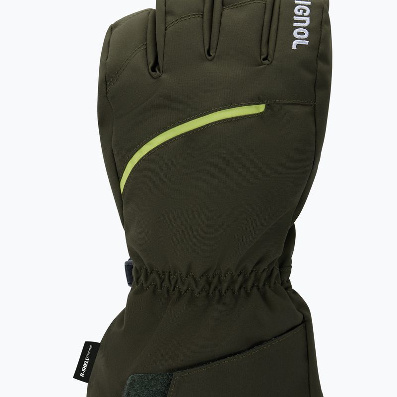 Herren Skihandschuhe Rossignol Perf R-Shell Thermal olive shadow 3