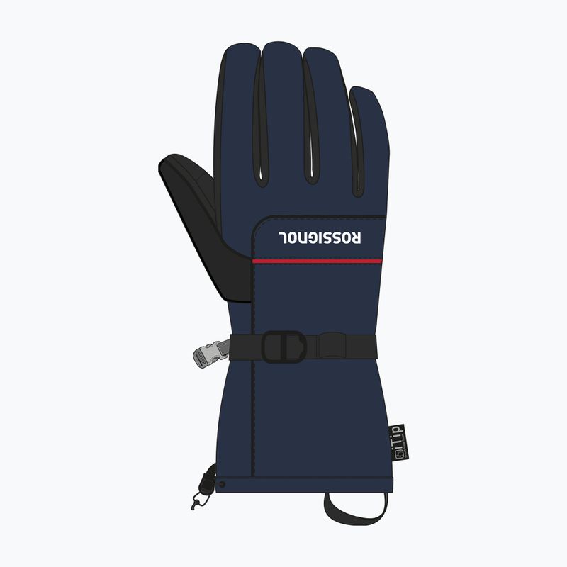 Herren Skihandschuhe Rossignol Action R-Shell Dry dark navy 3