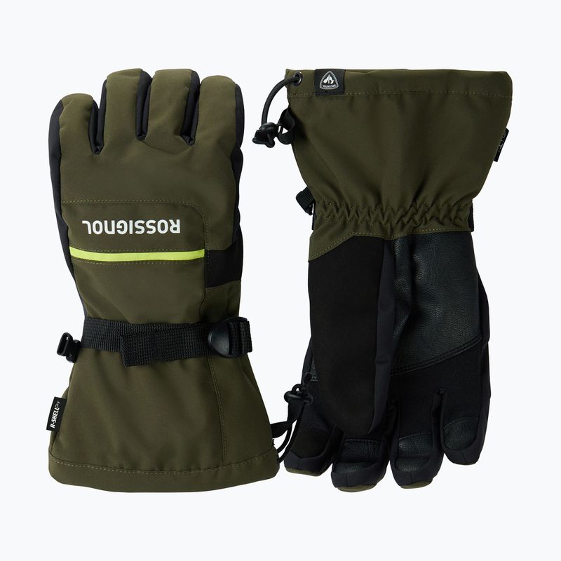 Herren Skihandschuhe Rossignol Action R-Shell Dry olive shadow 2