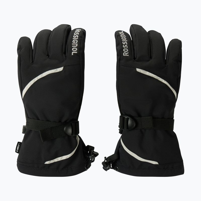 Damen-Skihandschuhe Rossignol Temptation R-Shell black