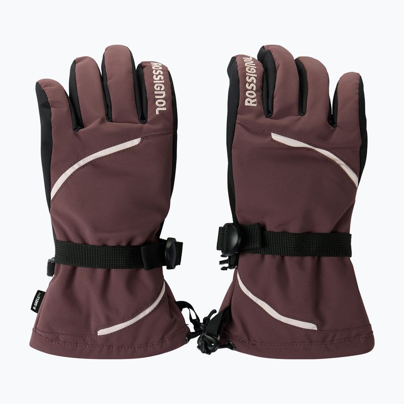 Damen-Skihandschuhe Rossignol Temptation R-Shell huckleberry