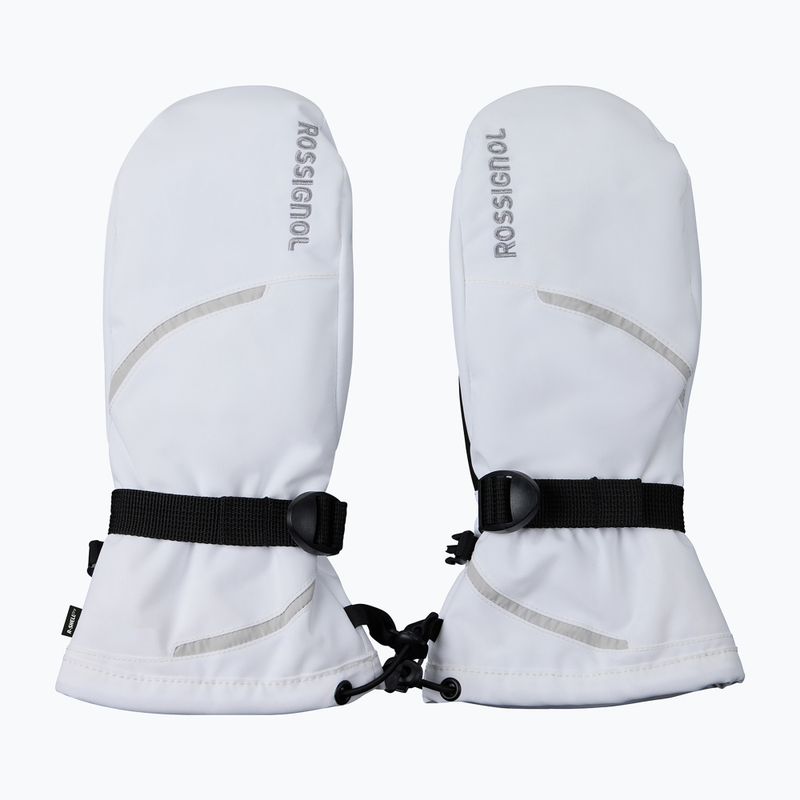 Damen-Skihandschuhe Rossignol Temptation Mittens R-Shell white
