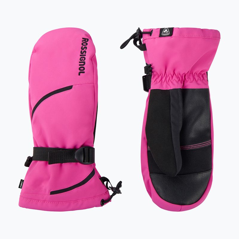 Damen-Skihandschuhe Rossignol Temptation Mittens R-Shell electric fuchsia 2