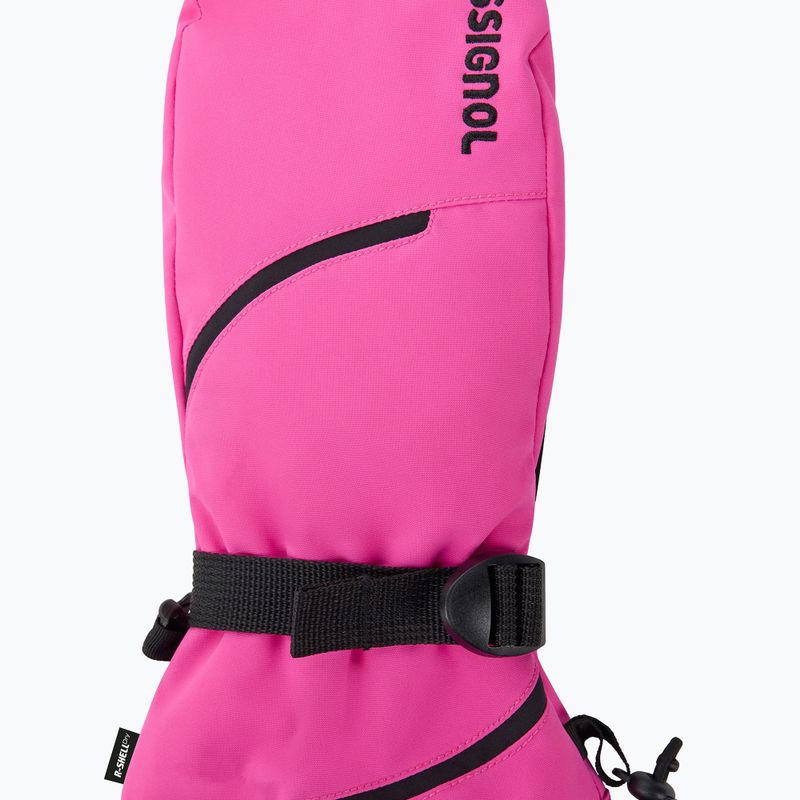 Damen-Skihandschuhe Rossignol Temptation Mittens R-Shell electric fuchsia 3