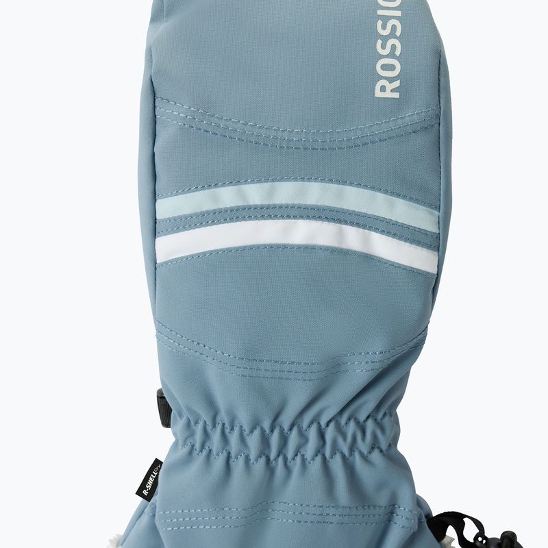 Damen-Skihandschuhe Rossignol Piste Mittens R-Shell Dry windward blue 3