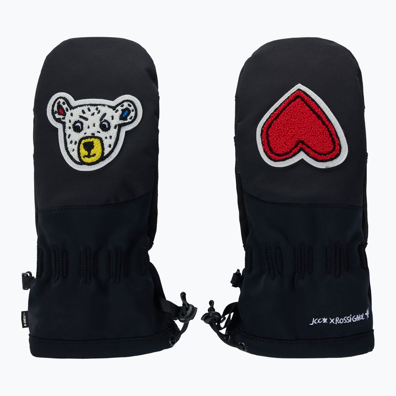 Damen-Skihandschuhe Rossignol JCC Mittens R-Shell black 2