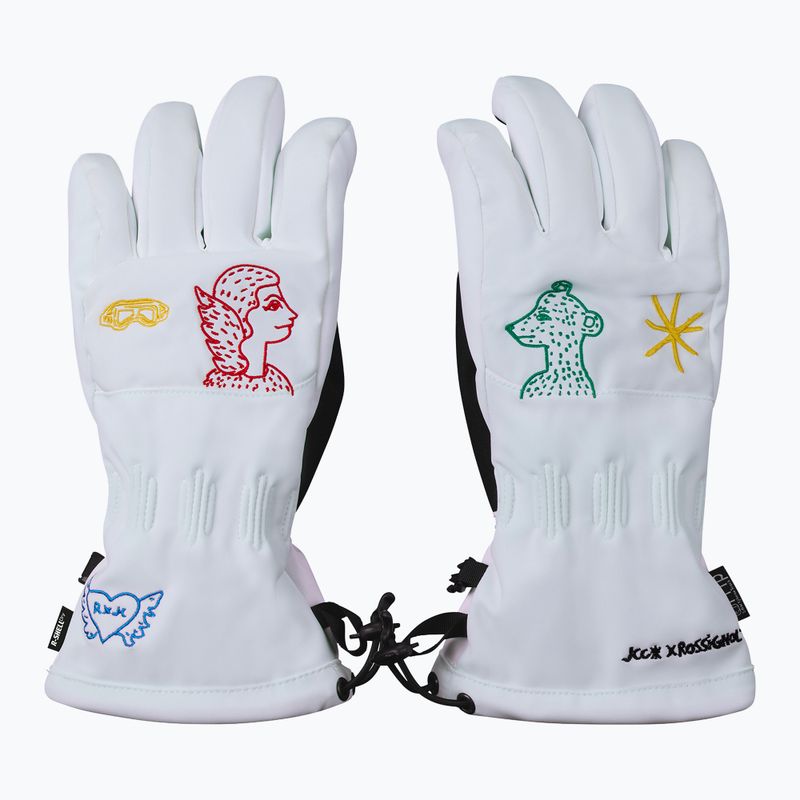 Damen-Skihandschuhe Rossignol JCC R-Shell Dry white 2