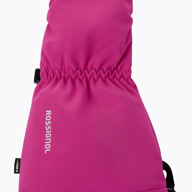 Kinder Skihandschuhe Rossignol Mittens R-Shell Dry electric fuchsia 3