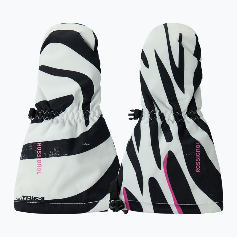 Kinder Skihandschuhe Rossignol Mittens R-Shell Dry savage black 2