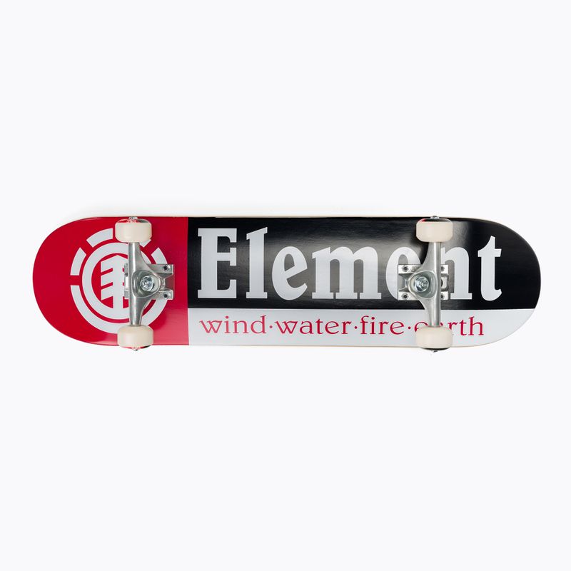 Element Abschnitt klassische Skateboard schwarz und rot 531584961