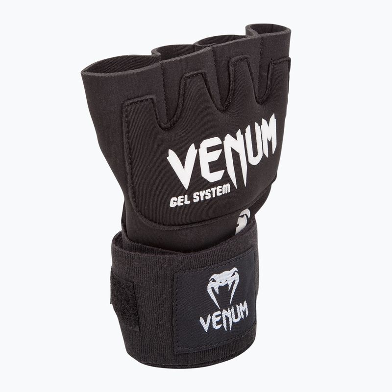 Venum Gel Kontact Quick Wraps Innenhandschuhe schwarz/weiss 2