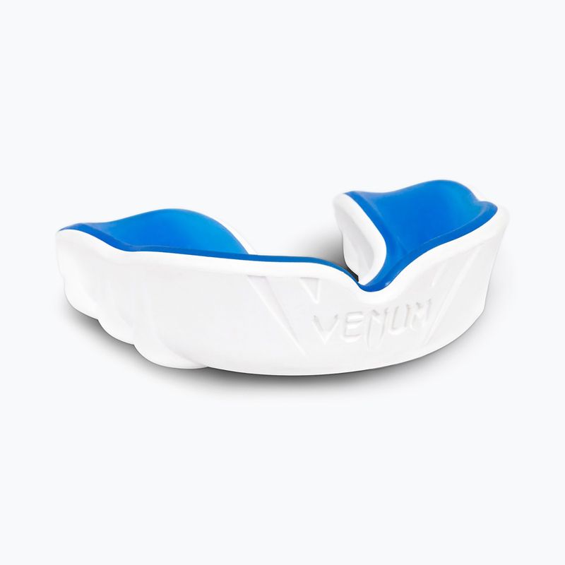 Venum Challenger Einzelkieferprotektor weiß und blau 0617 4