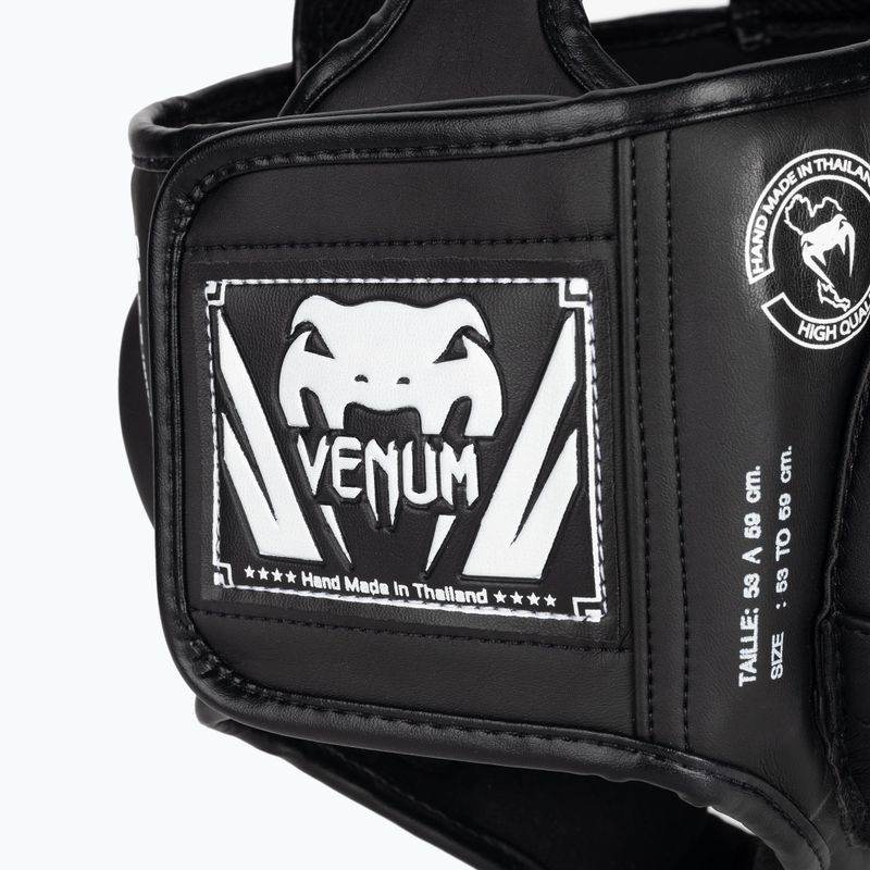 Venum Elite Boxhelm schwarz/weiss 4