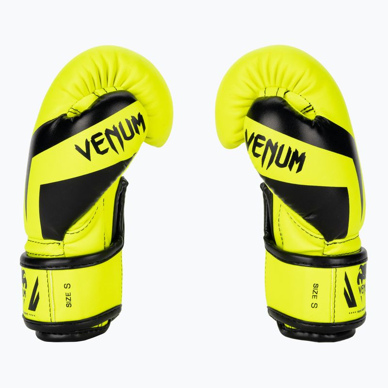 Venum Elite Boxing neo gelb Kinder Boxhandschuhe 3